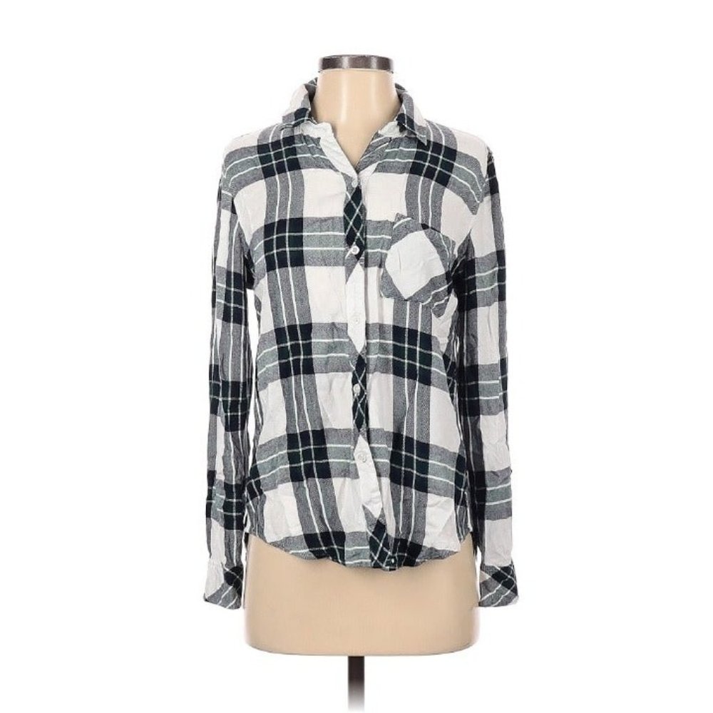 Rails Lightweight Rayon "Flannel” Button Down Shi… - image 1